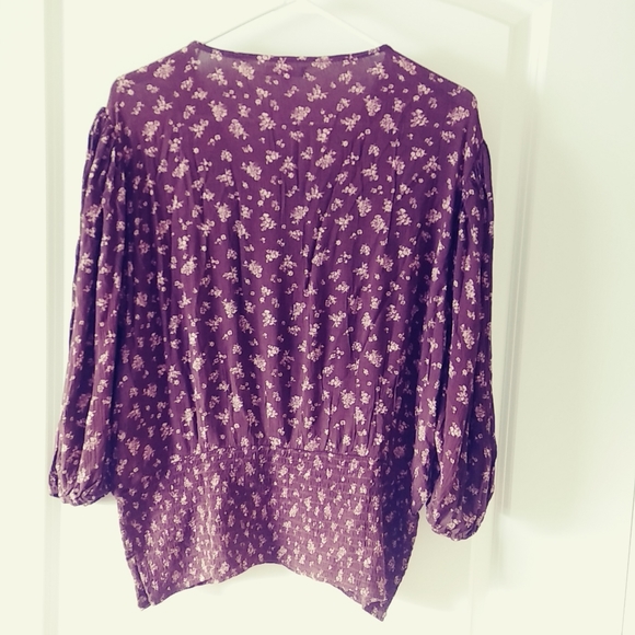 Maurices XXL Brown Blouse NWT - Picture 3 of 3